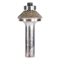 Carbitool - Chamfer Bit Diamond Coated, W/Bear | DIACR 45 B 1/2