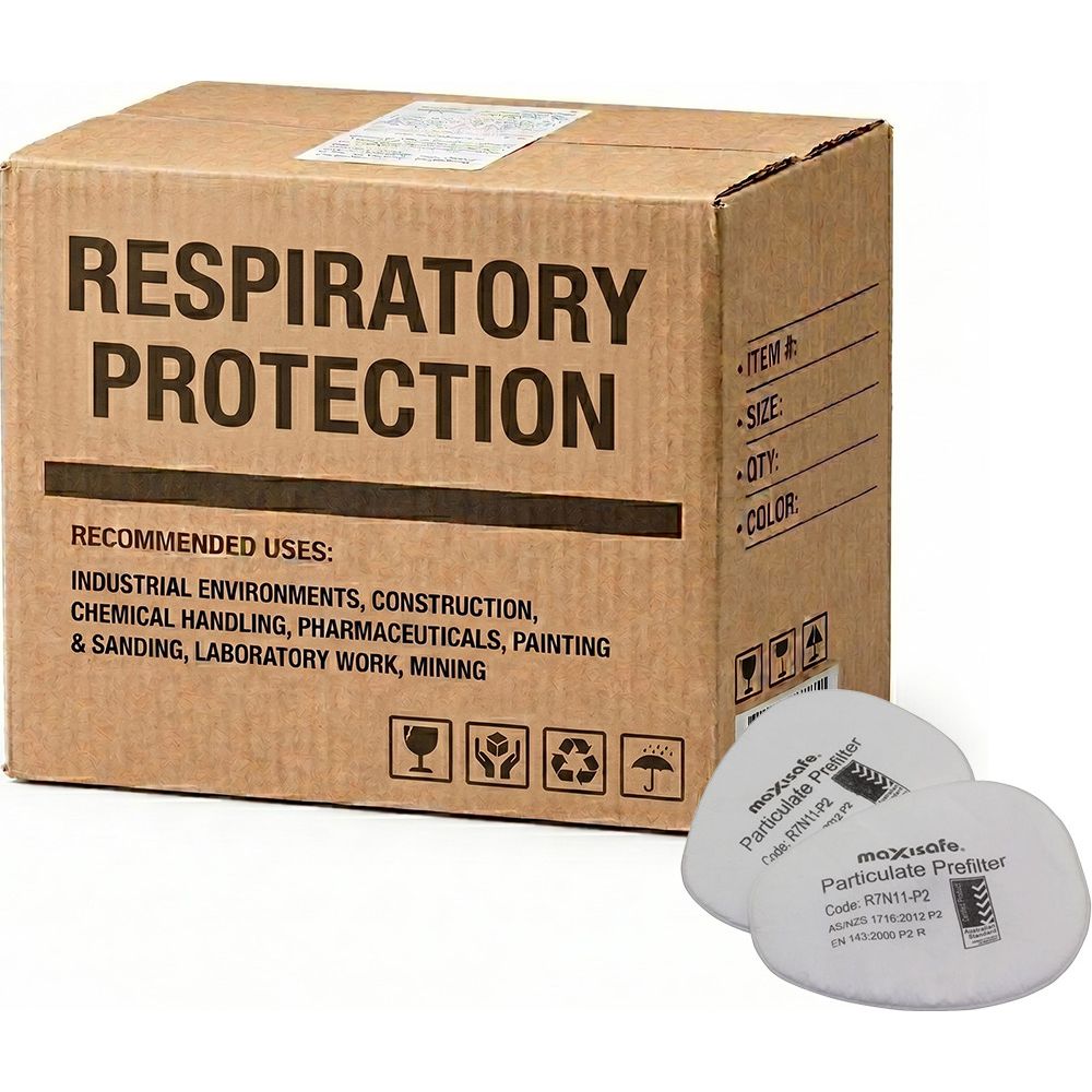 Maxisafe - Maxiguard P2 Particulate Prefilter - Pack of 5 Pairs