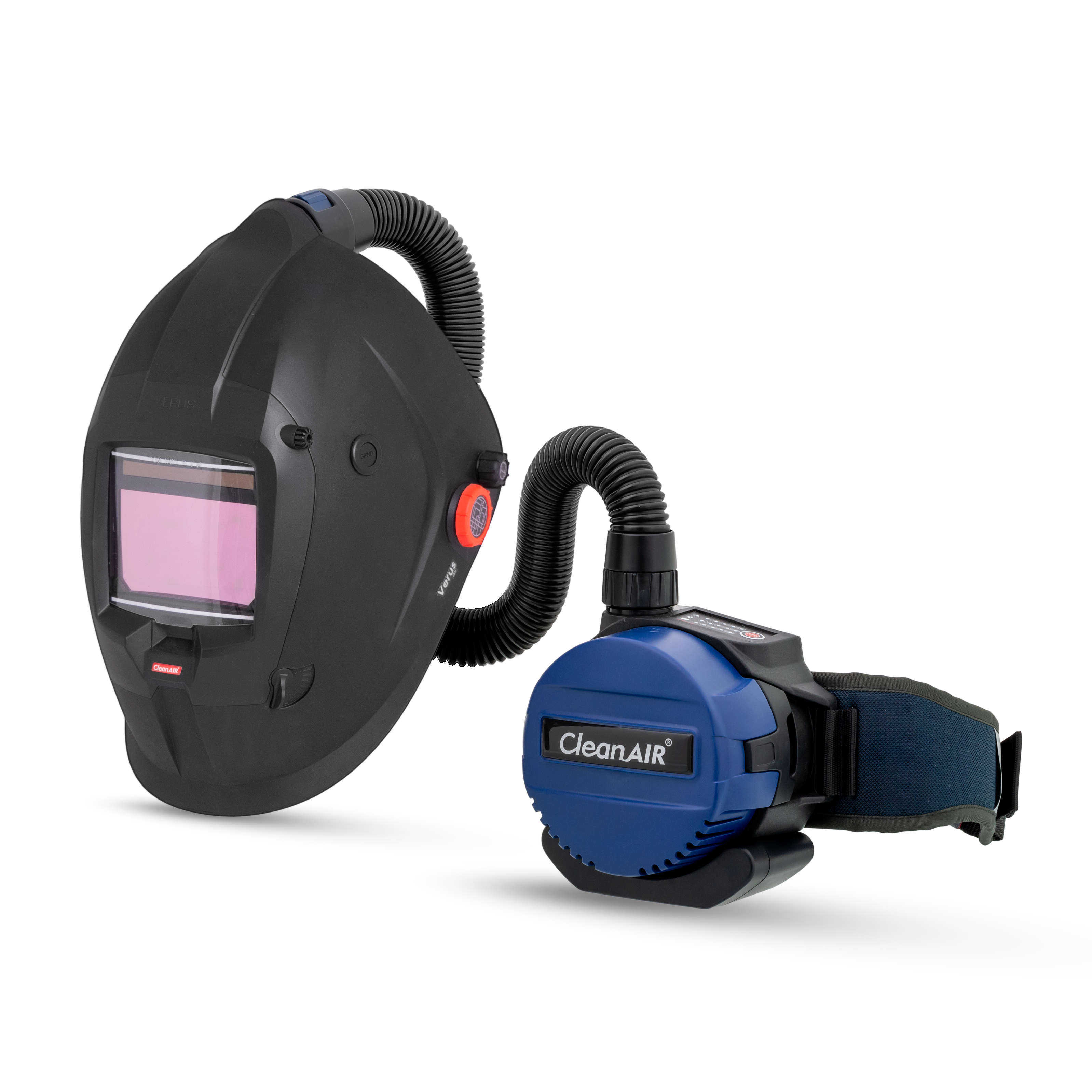 Ready 2 Weld Kit - CleanAIR Basic & Verus Welding Helmet in Premium Duffel Bag | R813001