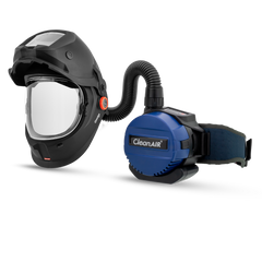 Ready 2 Weld Kit - CleanAIR Basic & Omnira COMBI Flip-Up Welding Helmet in Premium Duffel Bag | R813201