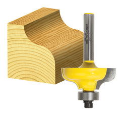Carbitool - Roman Ogee Bit 4.0mmrad Tct, 1/2 Shk W/Bear | EY 5705 B 1/2