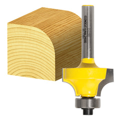 Carbitool - Rounding Over Bit 9.5mm Rad TCT, 1/2 Shank W/bear | EY 512 B 1/2