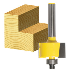 Carbitool - Rabbeting Bit 6.35mm TCT, 1/2 Shank W/bear | EY 1708 B 1/2