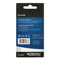 Retracta - Nitto Style Plug 1/4" BSP