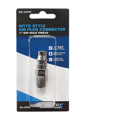 Macnaught Nitto Style Plug 1/4" BSP | RA-20PM