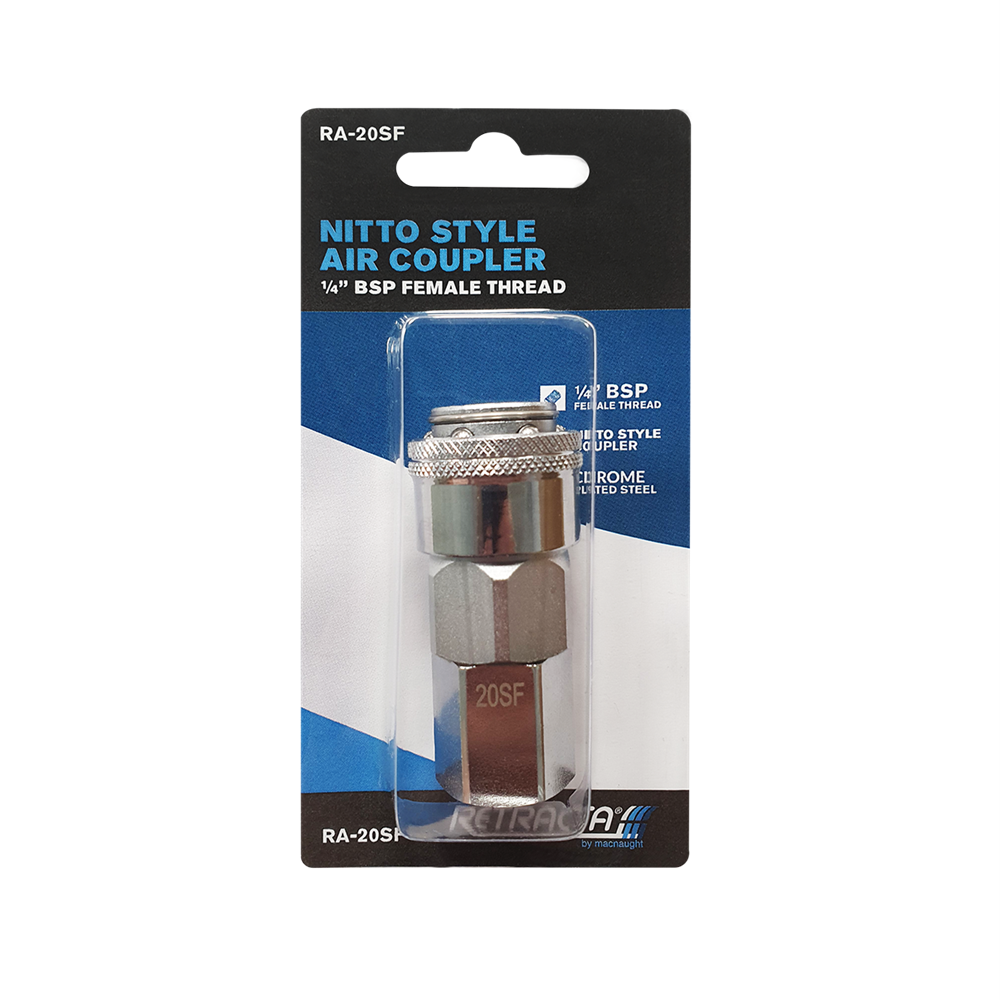Retracta - Nitto Style Coupler 1/4" BSP