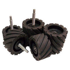 Garrick Herbert - Linishall Rubber Contact Wheels | RCW-A Replacement Wheel - Suits - with Spindle