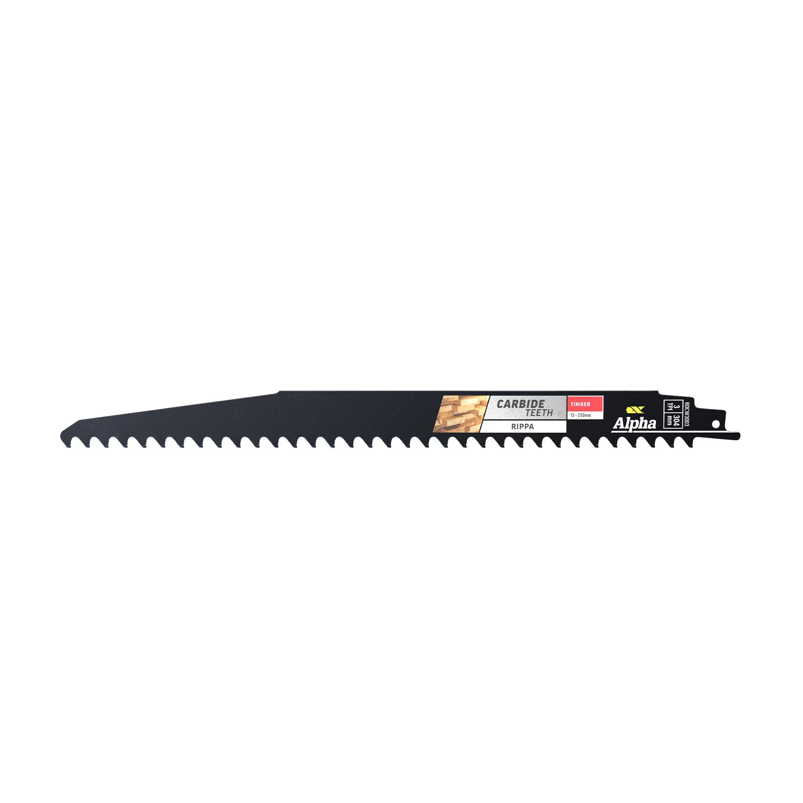 Alpha - TCT Rippa Timber Recip Blade 3 TPI 304mm