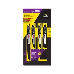 Alpha-Demolition 8 Piece Recip Blade Set Incl Pouch.