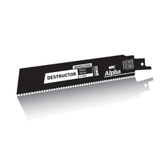 Alpha - Destructor Demolition - Metal - Recip Blade. 10 TPI. 150mm - 25 Pack | RDDM15010-25