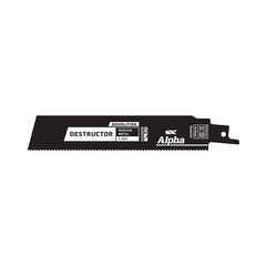 Alpha-Destructor Demolition - Metal - Recip Blade, 14 Tpi, 150Mm - 2 Pack