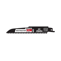 Alpha-Destructor Demolition - Wood & Nails - Recip Blade, 5 Tpi, 150Mm - 5 Pack
