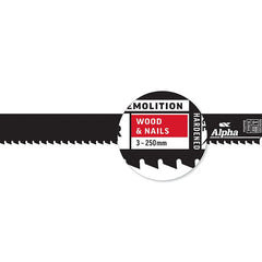 Alpha-Destructor Demolition - Wood & Nails - Recip Blade, 5 Tpi, 300Mm - 5 Pack