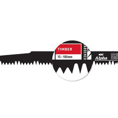 Alpha-Rippa - Timber - Recip Blade, 5 Tpi, 230Mm - 5 Pack