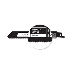 Alpha-Slicer - Metal - Recip Blade, 14 Tpi, 150Mm - 2 Pack