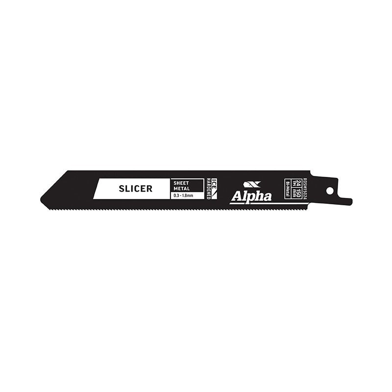 Alpha-Slicer - Metal - Recip Blade, 24 Tpi, 150Mm - 2 Pack