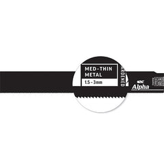 Alpha - Slicer - Metal - Recip Blade, 18 Tpi, 230mm - 25 Pack | RDSM23018-25