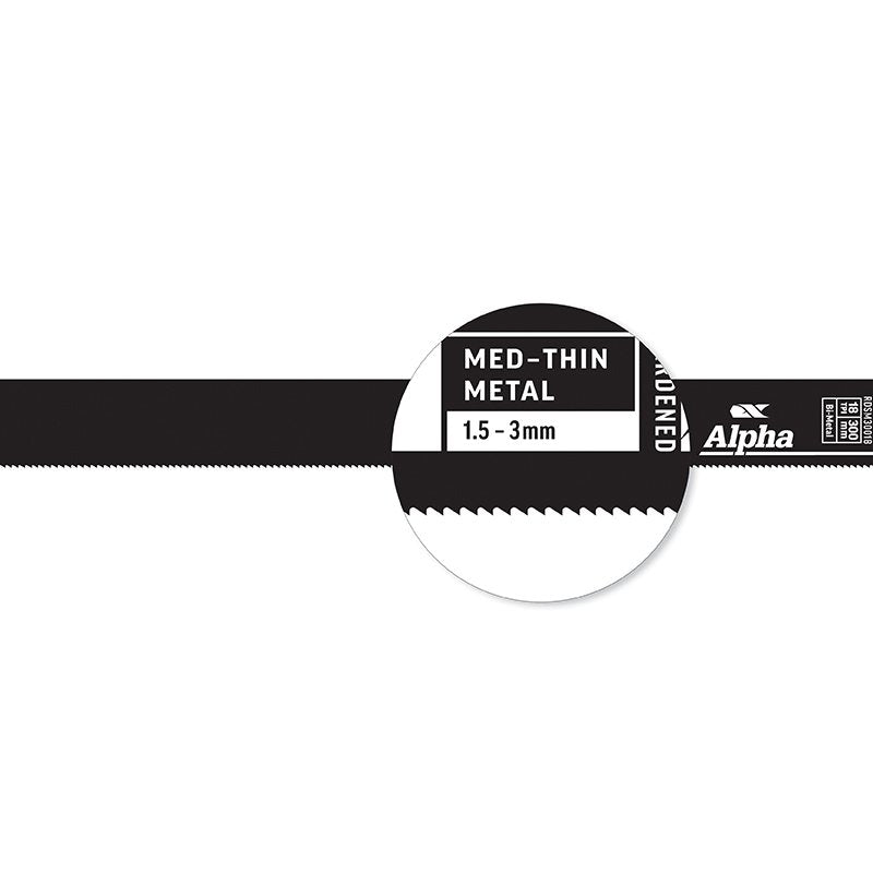 Alpha-Slicer - Metal - Recip Blade, 18 Tpi, 300Mm - 2 Pack