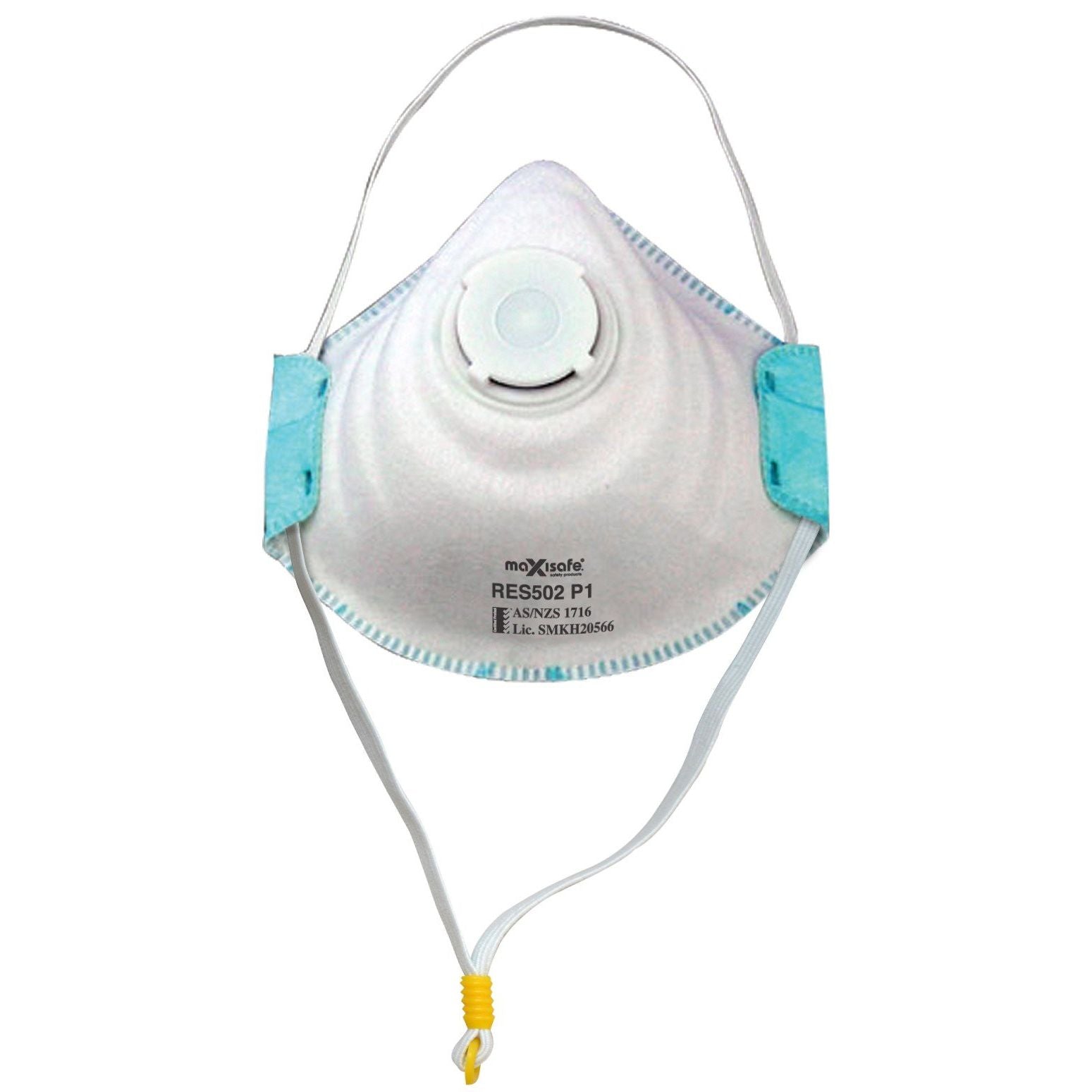 Maxisafe - Maxisafe P1 Respirator With Valve, Box Of 10 | RES502