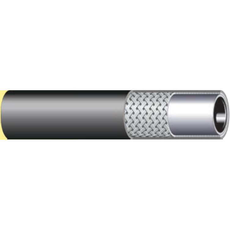 Hardie Hose - SAE100R6 Black Lock On Hose 20mm (3/4") x Metre | RH-PL020BK