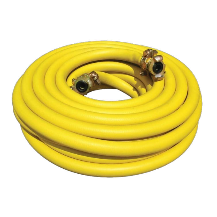 Hardie Hose - Yellow Jack Hammer Hose 20mm (3/4") x 20 Metres C/W Type A Claw Couplings | RH-YA020020F