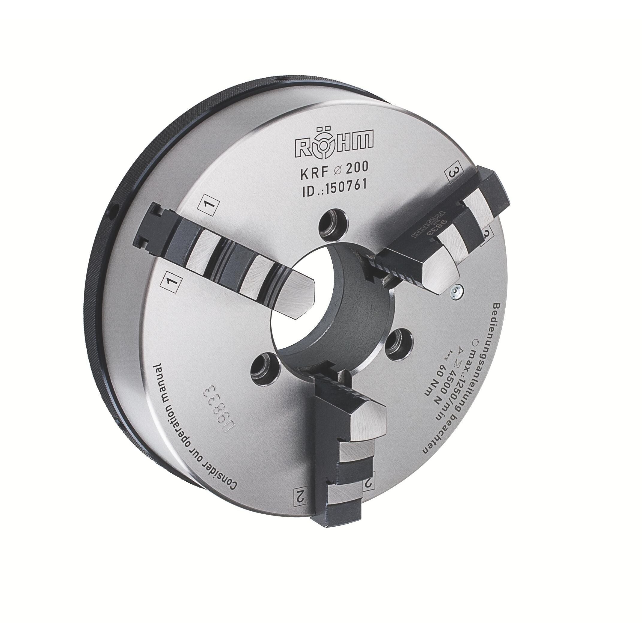 Röhm - Lever Scroll Chuck Krf 125-3 | ROM1-150757