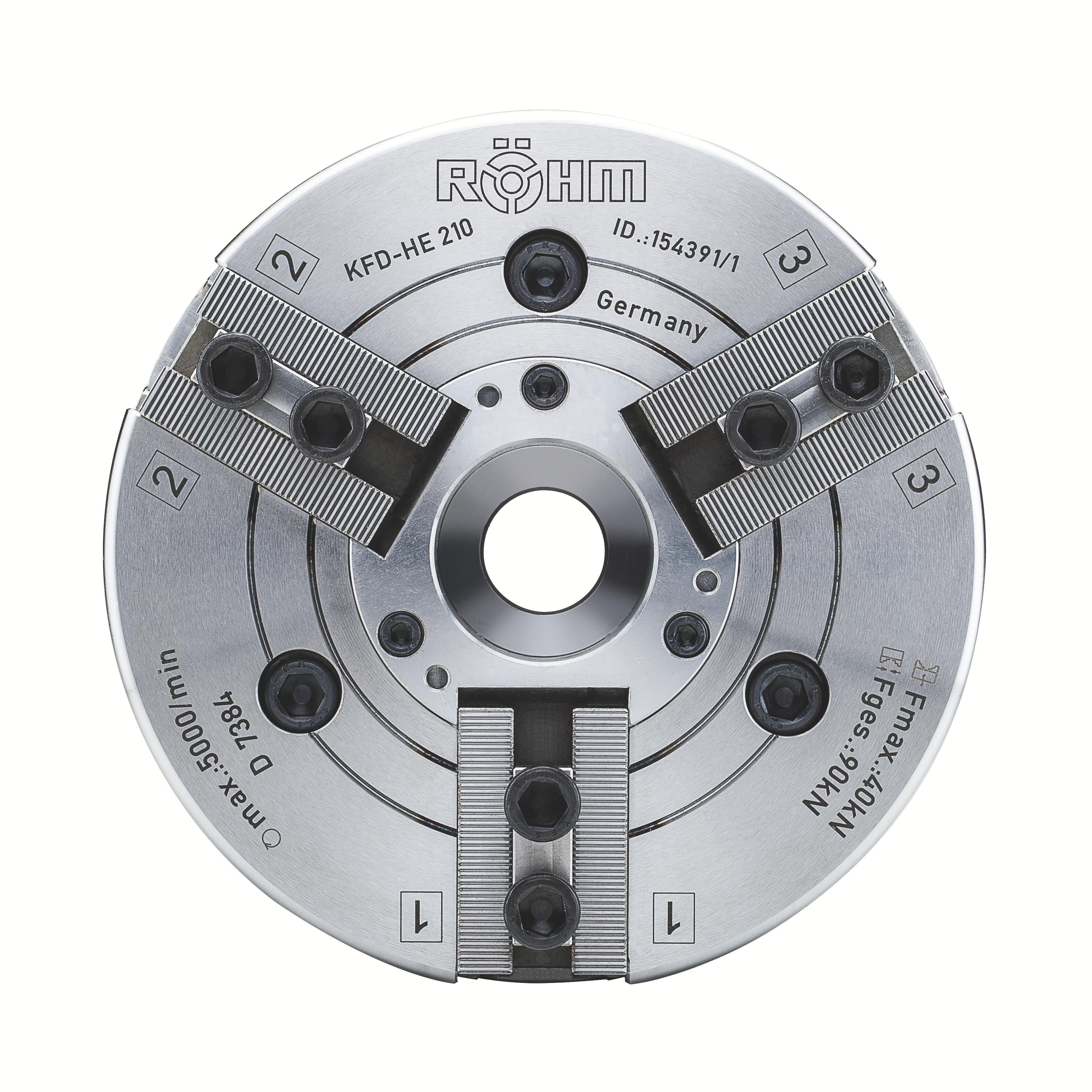 Röhm - Power Chuck Kfd-210/3He 1,5 | ROM1-154391