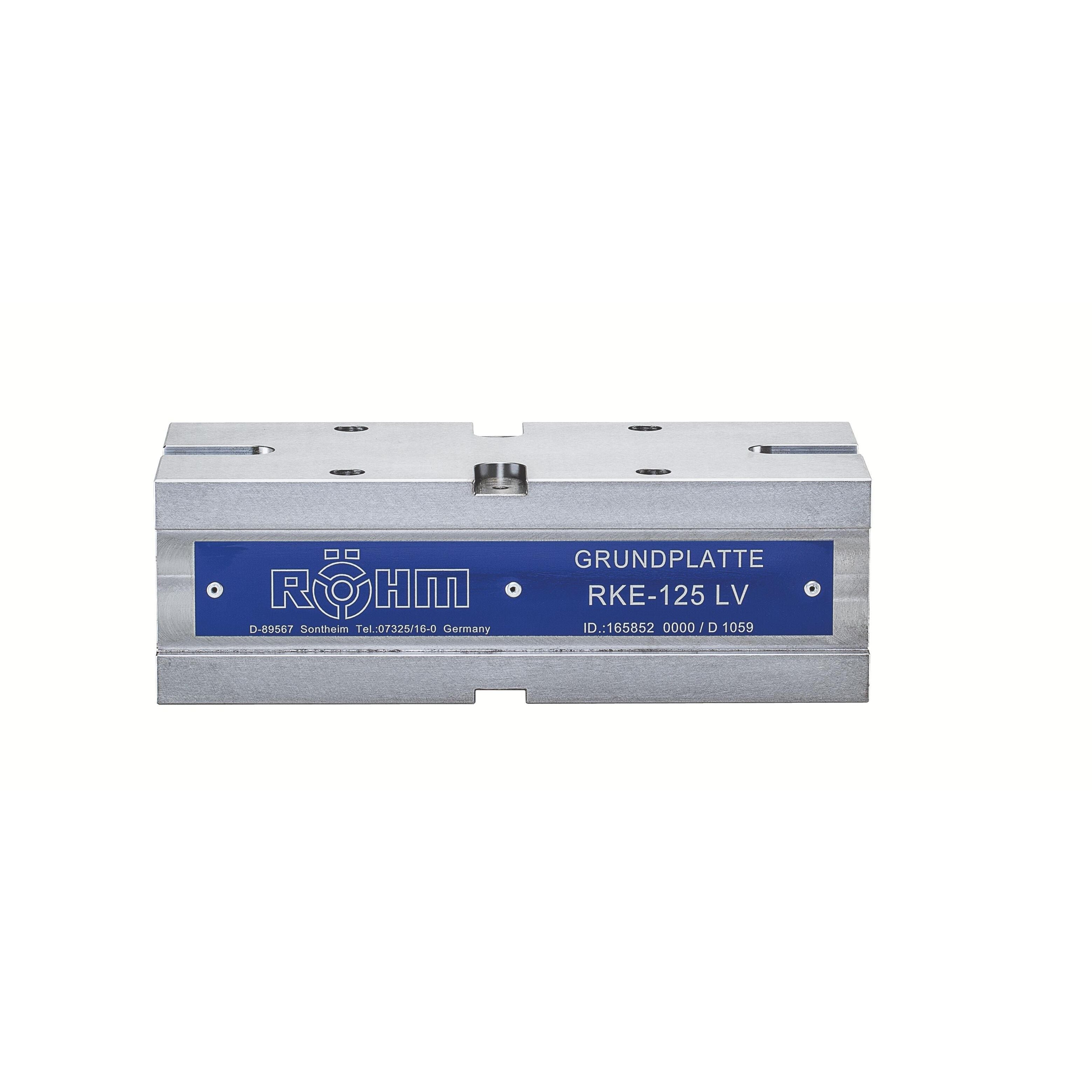 Röhm - Basic Plate Cp Rke-125Lv | ROM1-165852