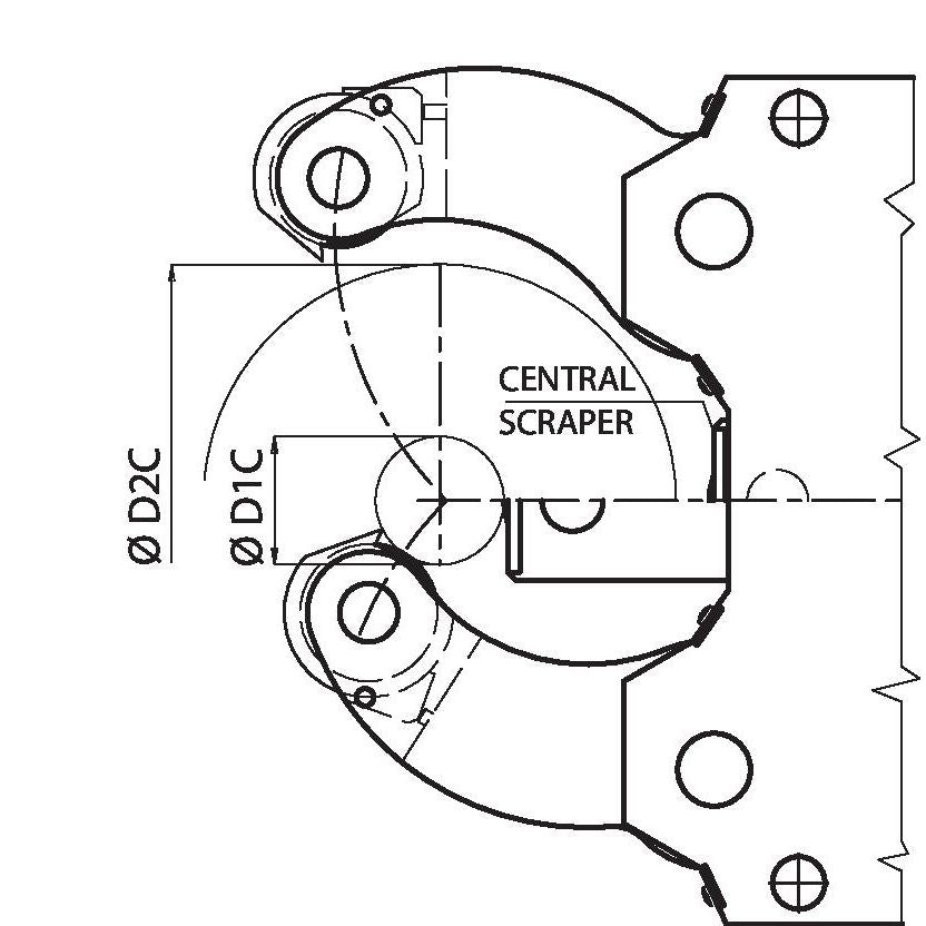 Röhm - Center Chip Protector Rb Slzn-08105 | ROM1-1835606