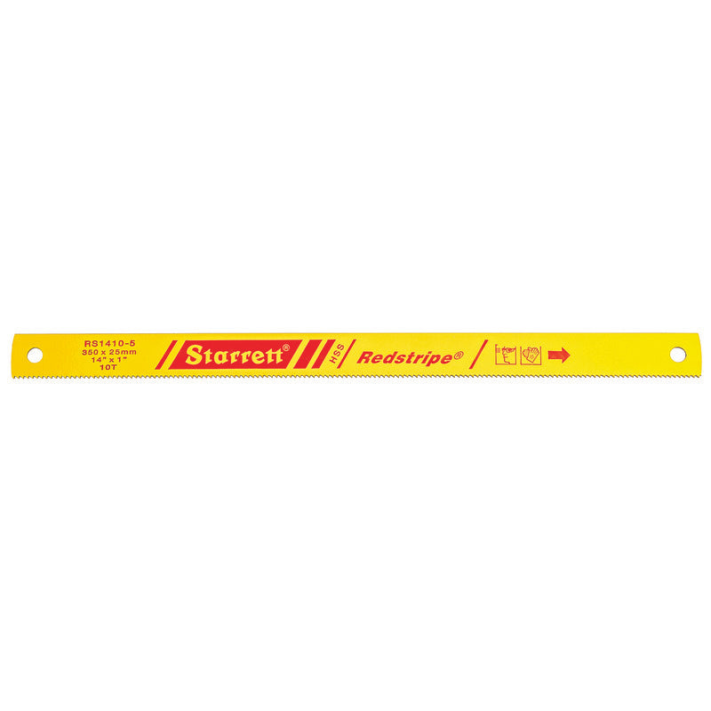 Starrett - Power Hacksaw Redstripe 14inx1inx10tpi (SINGLES) | RS1410-5