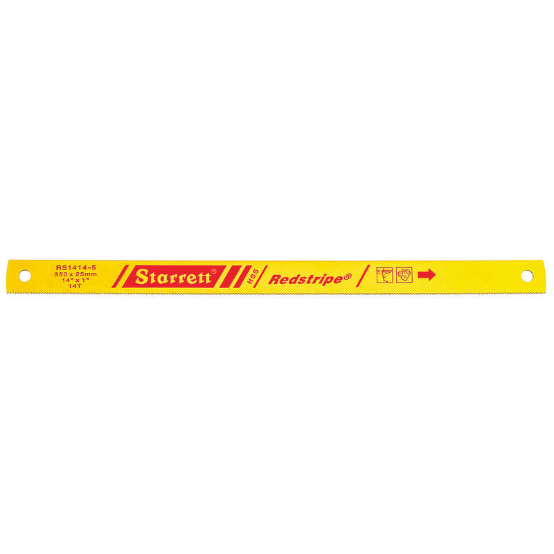 Starrett - Power Hacksaw Redstripe 14inx1inx14tpi (SINGLES) | RS1414-5