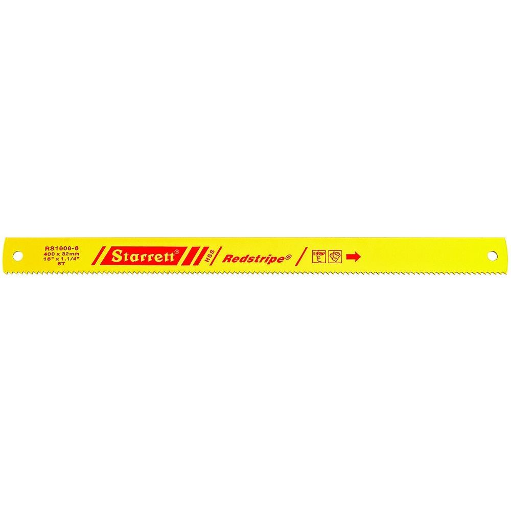 Starrett - Redstripe 16inx1.1/4inx6tpi SAME AS RS16068-6 & RS400-6 (SINGLES) | RS1606-6