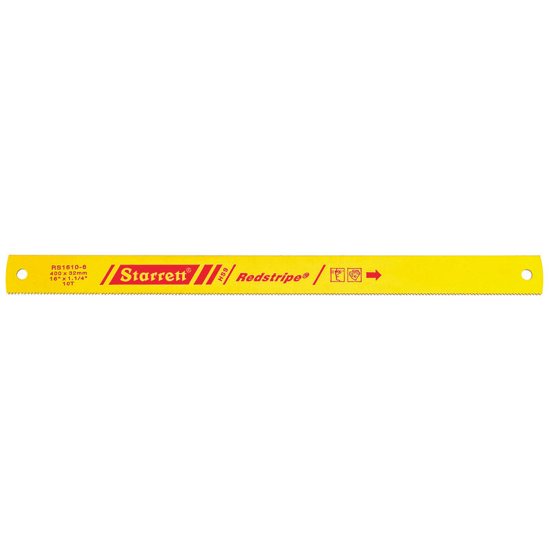 Starrett - Power Hacksaw Redstripe 16inx1.1/4inx10tpi (SINGLES) | RS1610-6