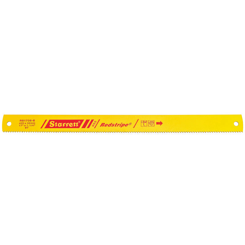 Starrett - BLADE HACKSAW 425MM-17IN 6TPI POWER REDSTRIPE | RS1706-6