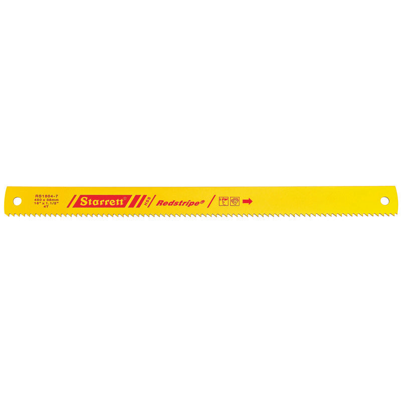 Starrett - Power Hacksaw Redstripe 18inx1.1/2inx4tpi (SINGLES) | RS1804-7