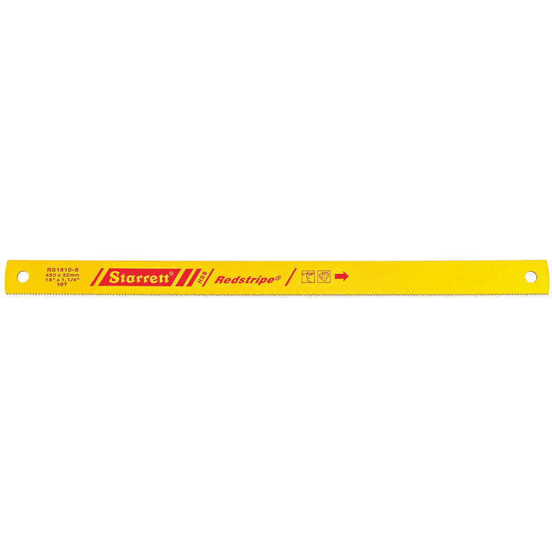 Starrett - Power Hacksaw Redstripe 18inx1.1/4inx10tpi (SINGLES) | RS1810-6
