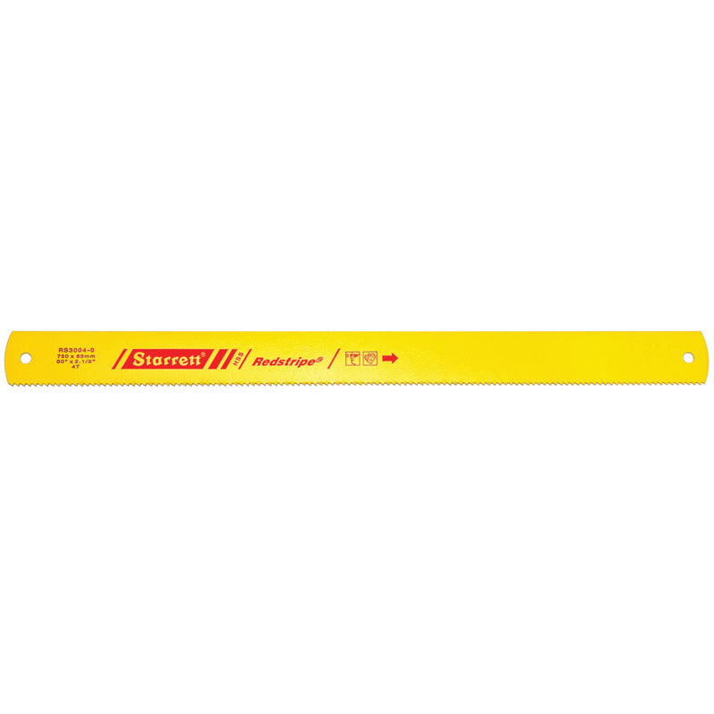 Starrett - Power Hacksaw Blades Bi-Metal 750mm x 63mm x 2.5mm x 4TPI (SINGLES) | RS3004-0