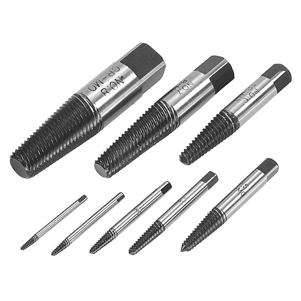 ITM - RYTOOL SPIRAL SCREW EXTRACTOR SET, 8 PIECE | RT1224