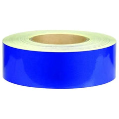 Uniform Safety Signs - 50mm x 45.7mtr - Class 2 Reflective Tape - Blue | RT3BL