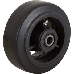 Richmond Rolling Solutions - RT5547-50RB BLK RUBBER TYR WHL | 048RT5547-50