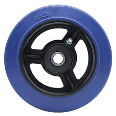 Richmond Rolling Solutions - RT6642-50RB BLU RUBBER TYR WHL | 048RT6642-50