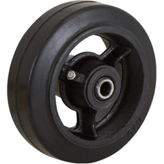Richmond Rolling Solutions - RT6647-50 BLK RUBBER TYRED WHL | 048RT6647-50