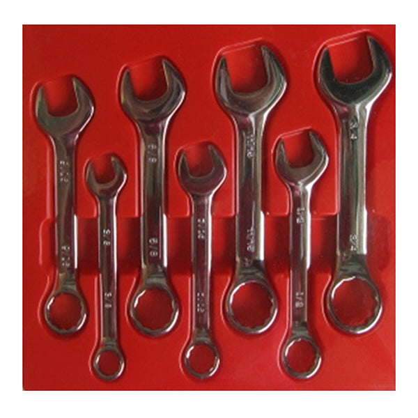 ITM - RYTOOL 7PC AF STUBBY SPANNER SET | RT7296