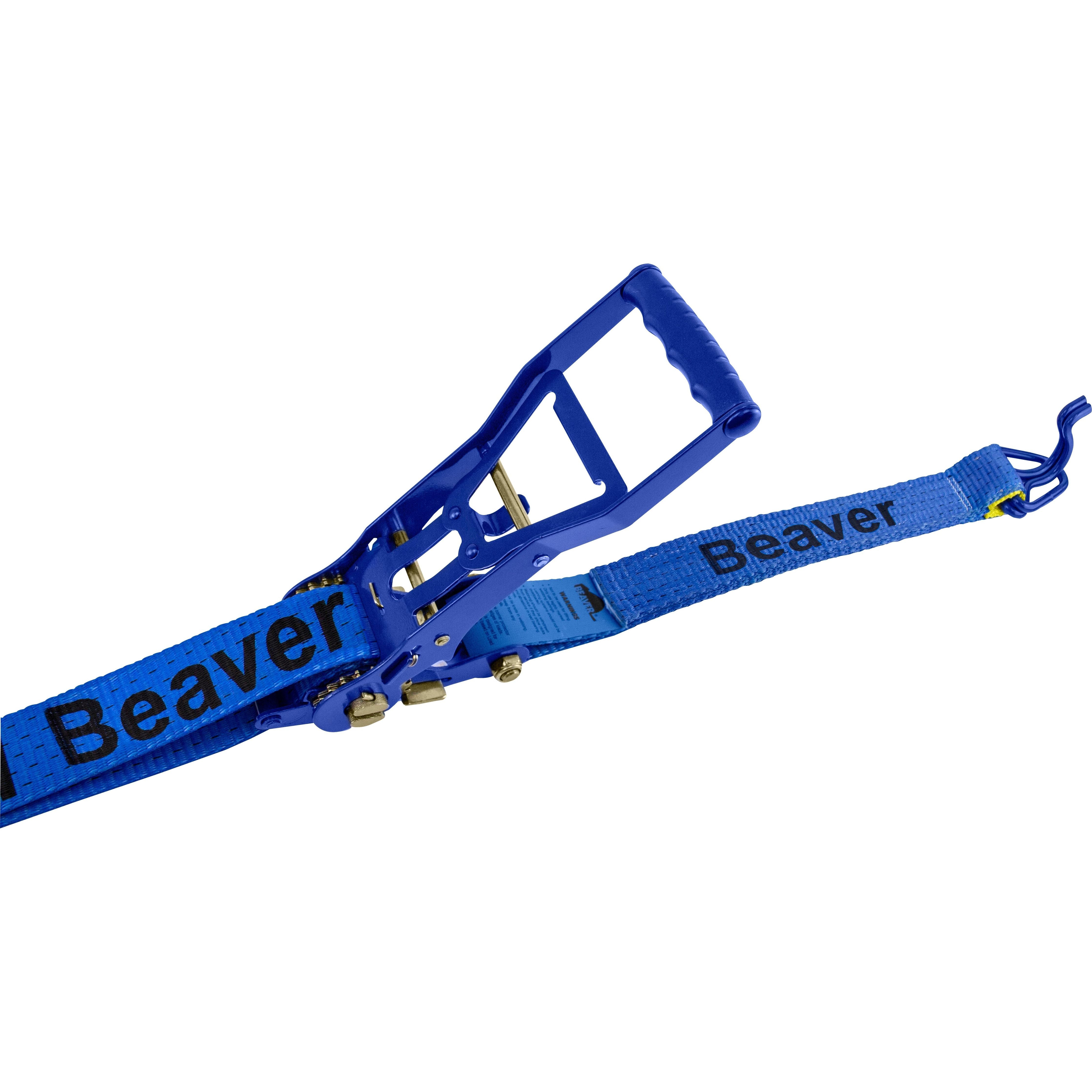 Beaver - Reversible Hand Ratchet and Strap 50mm x 9M LC 2500kg | RTD055PL-REV