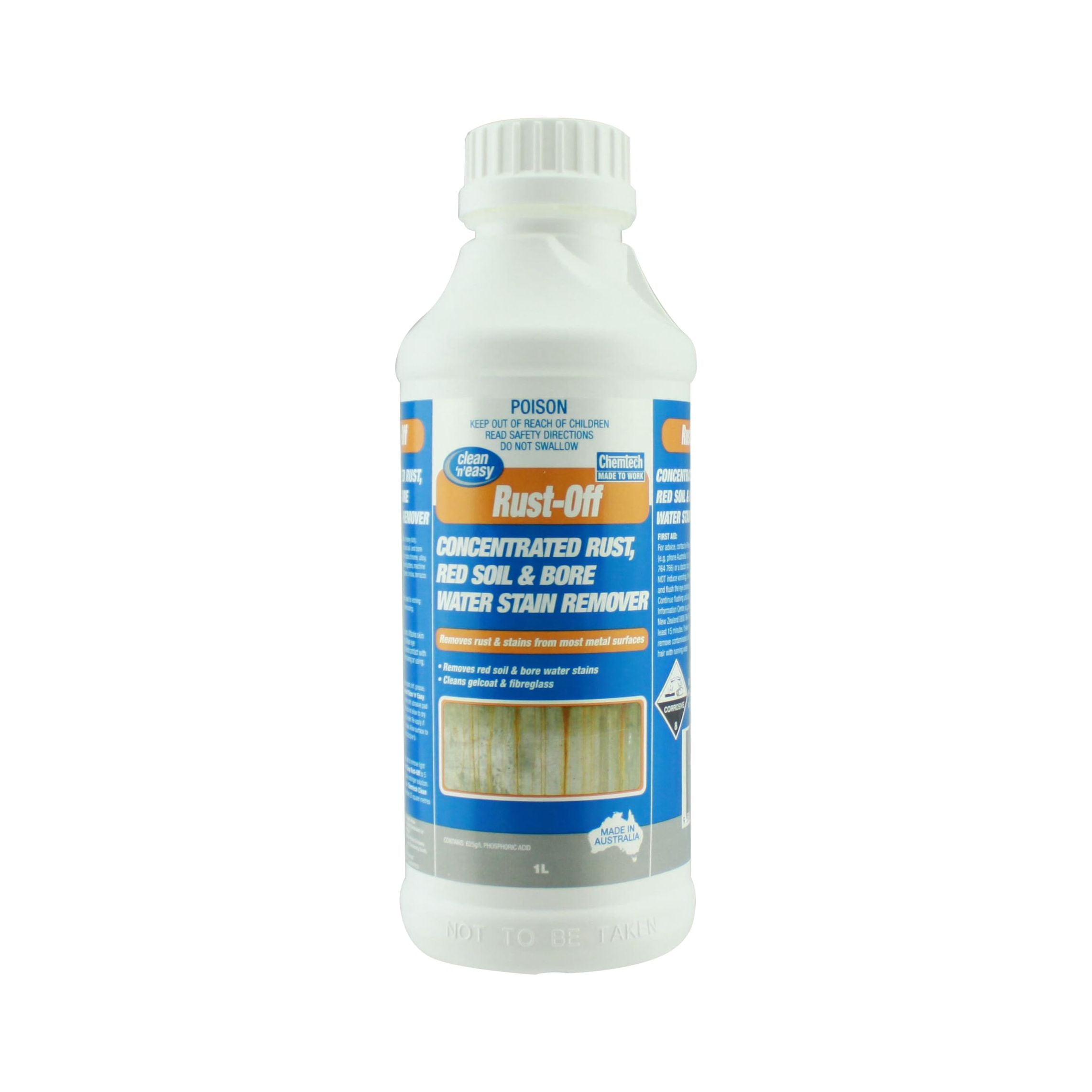 Chemtech - Clean N Easy Rust-Off Rust Stain Remover 1L () | Chemtech ...
