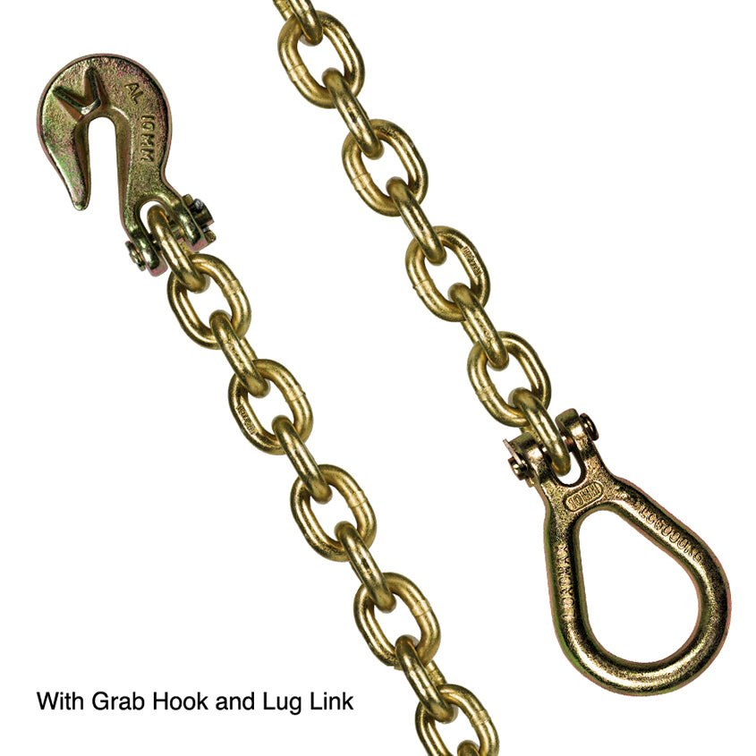 Austlift - G70 Recovery Drag Chain Kit 10mmx5M Grab Hk & Lug Link | 203410