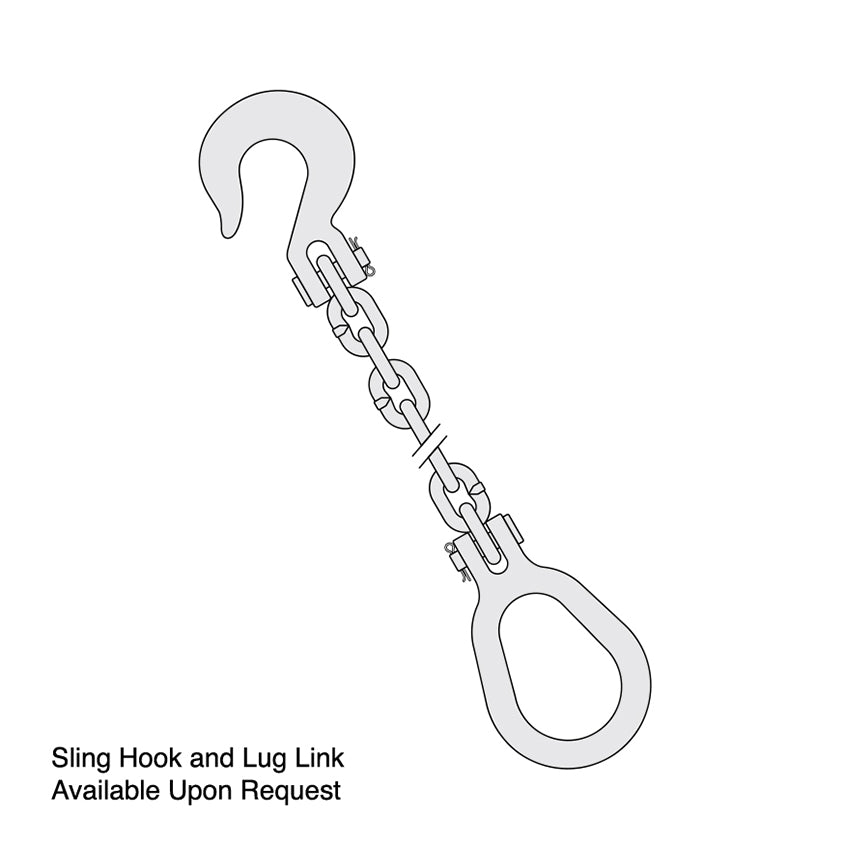 Austlift - G70 Recovery Drag Chain Kit 13mmx5M Grab Hk & Lug Link | 203413