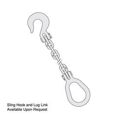 Austlift - G70 Recovery Drag Chain Kit 10mmx5M Grab Hk & Lug Link | 203410