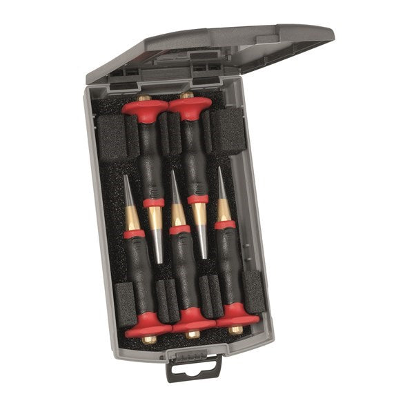 Rennsteig - Taper Punch Set with Handguards 5pc | 424142