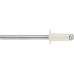 ICCONS® - Rivet Dome All Aluminium 4-3 Dover White | RD-AA43DW